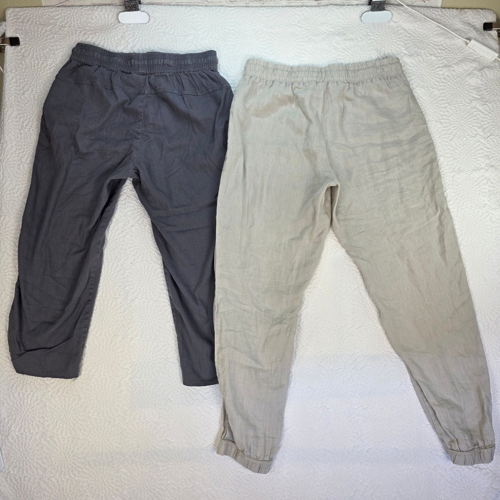 Ellen Tracy 100% Linen & 32 Degrees Cool Linen Blend Pants Bundle Womens Size S - Picture 11 of 11